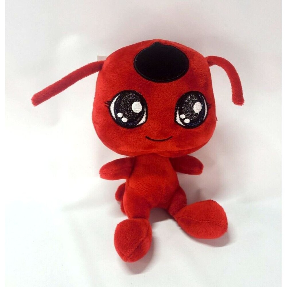 Miraculous Tales of Ladybug Tiki 9" Plush & Carry Strap Zag Spirit Zagtoon